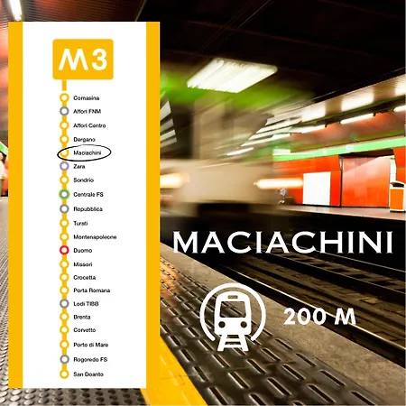 The Cozy Corner - Feel At - M3 Maciachini 公寓 米兰